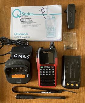Kg-q10g Wouxun 946351740261 Handheld Gmrs Radio Red