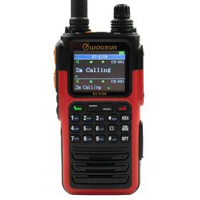 Kg-q10h-rd-r Wouxun Kg-q10h Quad Band Handheld Amateur Radio Red - Refurbished