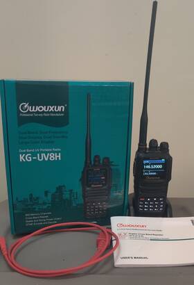 Kg-uv8h Wouxun Dual Band Ham Radio Ht