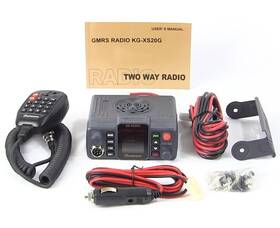 Kg-xs20g-plus-r Wouxun Kg-xs20g Plus Gmrs Base/mobile Two Way Radio - Used