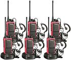 Wt0006h Arcshell Rechargeable Long Range Radios With Earpiece Pack 667605986339