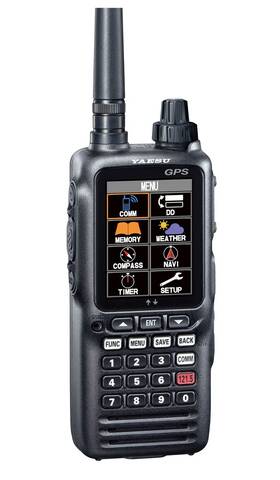 Fta-850l Yaesu 909959180084 Color Bluetooth Nav/com Aviation Transceiver