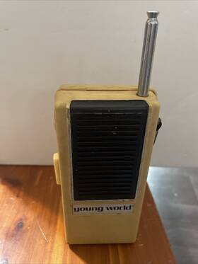 91014 Young World Walkie Talkie. Not Tested. As Is