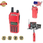 Baofeng UV-82HP Red High Power Ham Radio 136-174 Vhf 400-520 Uhf 128 Ch. Fixed Price $94.50.