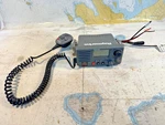 Raymarine RAY55 Dsc Vhf Radio W/ Fist Mic - Tested Used Free Shipping. Fixed Price $150.00.