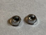 1965 ? Cadillac Set Of Radio Knob Slanted Bezels Gm 1483209. Fixed Price $19.99.