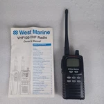 Untested Vhf 100 West Marine Radio Submersible Waterproof Transceiver. Fixed Price $19.98.