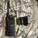 Global-ptt 6500 Portable Industrial Two-way Radio With Holster Black/yellow. Fixed Price $400.00.