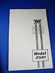 Ten-tec Model 2591 Ham Radio Meter Transceiver Owner's Manual Only!. Fixed Price $19.99.