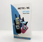 Retevis RT388 Frs Uhf Handheld Walkie Talkie, 22 Channels, Lcd, Ptt, Black. Fixed Price $18.99.