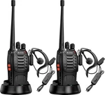Rechargeable Long Range 2-WAY Radios With Earpiece Pack. Fixed Price $54.79.
