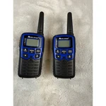 Midland X-talker Two Way Radio Walkie Talkie Pair Black Blue Weather Alert Wx. Fixed Price $20.00.