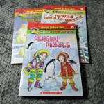 Magic School Bus Penguin Puzzle Whale Watch Polar Bear Patrol Scholastic 3 Books. Fixed Price $5.38.