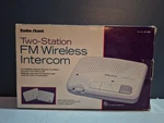 Radio Shack Two-station Fm Wireless Intercom Pair Model 43-486 Tested *read. Fixed Price $12.99.