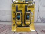 Dewalt DXFRS300 1W 22 Channels Heavy-duty Walkie Talkies New-sealed. Fixed Price $90.00.