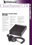 Ef Johnson 8625 800 Mhz Ltr. Fixed Price $75.00.