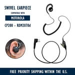 Swivel Earpiece W/ Ptt For Motorola Radios CLS1110, RDM2070D, Mag One BPR40. Fixed Price $14.49.