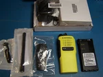 Motorola HT750 Vhf 136-174MHZ 16 Channel New In Box Tested Yellow Case. Fixed Price $399.90.