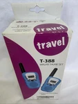 Travel T-388 Walkie Talkie Two-way Radio Set Of 2. Fixed Price $19.99.