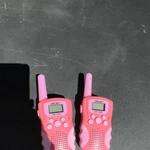 Obuby HK-288 Pink Portable Handheld Walkie Talkies Two-way Radios. Fixed Price $16.00.