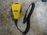 Harris 12150-1000-05 XL-200P Yellow Speaker Microphone (LOT#BP18X). Fixed Price $99.00.