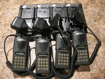 4X Motorola LTS2000 800 Mhz 3W Trunked Radio H10UCH6DC5BN Charger (LOT#P805). Fixed Price $99.99.