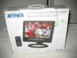 Jensen JDTV-1020 Color Lcd Television With Built-in Digital Atsc Tuner. Fixed Price $25.00.