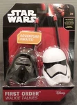 New Disney Star Wars The Force Awakens First Order Walkie Talkie Set Kid Design. Fixed Price $12.99.