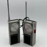 2 Vntg Ross Four Transistor Transceiver Signal Phones Both Power On- See Descrip. Fixed Price $19.99.