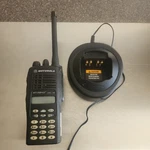 Motorola HT1250-LS+ Handie Talkie. Fixed Price $150.00.