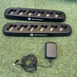Two Motorola Cls Multi 6 Units Chargers HCTN4002A Accesory. Fixed Price $59.00.