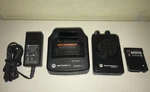 Motorola Minitor (5) Vhf Stored Voice Pager A03KMS9239BC W/ Battery & Charger. Fixed Price $89.99.