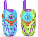 Ai Walkie Talkie For Kids With Parental Controls, Rechargeable Long Range. Fixed Price $138.99.