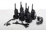 Rca 6X RDR1520 Prodigi Two-way Radio W/ CH1521 Single Unit Rapid Charger. Fixed Price $499.99.