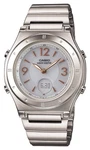 Casio Wave Ceptor Radio Solar Lwa M141D 7AJF Womens Watch White Silver. Fixed Price $203.75.