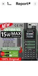 Baofeng UV16M V2 Walkie Talkie 15W Am Fm 2-WAY Radio Red Unit. Fixed Price $30.00.