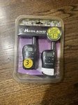 Midland LXT80 Radio Walkie Talkies Pair 22 Channel 12 Mile Range Open Box. Fixed Price $27.88.