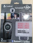 Cobra Hands Free Walkie Talkie,,bluetooth PR562, 32 Mile Range,new In Box.. Fixed Price $88.88.