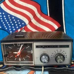 Vintage General Electric 7-4770A Analog Alarm Clock Radio & Works. Fixed Price $19.99.