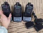 (lot Of 3) Kenwood TK-3400-K Uhf Transceiver Channel W/charger (tested). Fixed Price $149.99.