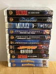 Dc Comics Warner Brothers Vhs Animation Lot Of 11 Batman Justice League Super. Fixed Price $84.95.