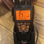Cobra Mr HH500 Floating Vhf W/bluetooth Charging Cradle With Dc And -12 Volt. Fixed Price $225.00.