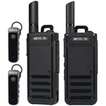 Retevis RB39P Bluetooth Walkie Talkies, Wireless Two Way Radios With Black. Fixed Price $131.77.