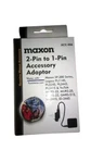 Maxon ACC-506 Accessory Adapter 2 Pin To 1 Nos. Fixed Price $12.95.
