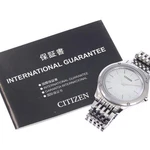 Citizen Eco-drive AR5000-68A/8826-T022812 39MM Ss Silver Dial Watch #C8870. Fixed Price $1526.56.