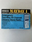 Kraco Mayday 1 KCB-4006 Emergency 2-WAY Channel Citizens Band New In Box. Fixed Price $30.00.