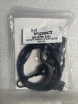 Impact M1-S1W-EH1 Rubber Earhook Earpiece Mic, Motorola 2-PIN CP200 Cls Dtr. Fixed Price $17.44.