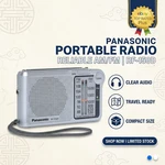 Panasonic RF-P150D Portable Pocket Radio Am/fm, Battery Operated, Silver. Fixed Price $29.80.