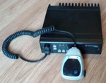 Motorola Radius D43LRA7PA5BK Vhf Mobile Radio With Microphone. Fixed Price $120.00.