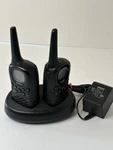 Set Of Uniden GMR635-2CK Walkie Talkies W/charger And Working Batteries. Fixed Price $17.50.